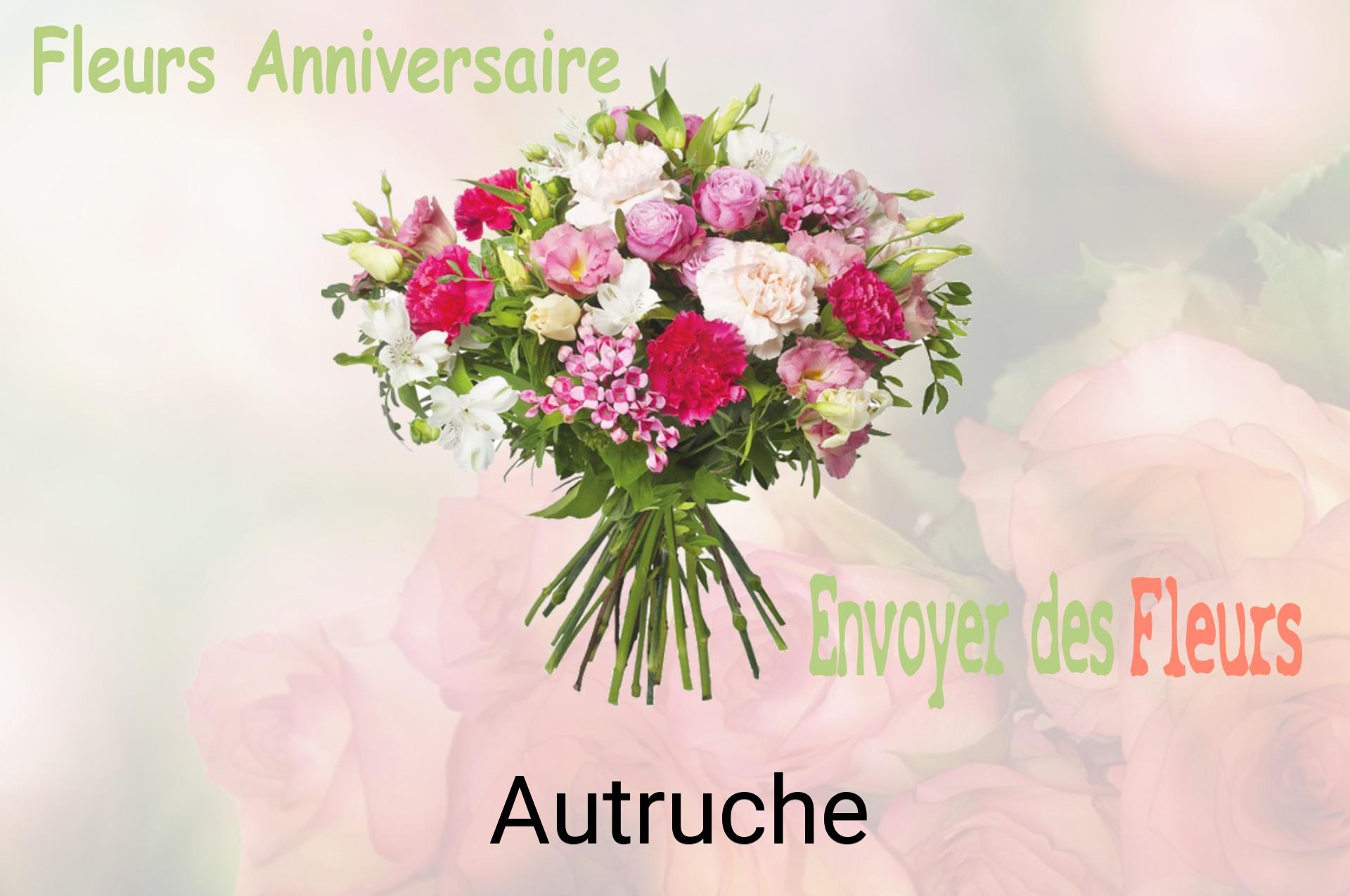 Bouquet de fleurs d’anniversaire livré à Autruche